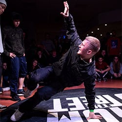 Yan-Stesel Yan Stesel Newstyle Breakdance Raskillz Esche Jugendkunsthaus