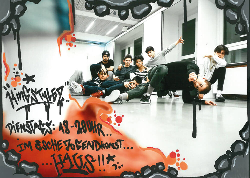 Kingstylez Breakdance für Fortgeschrittene Esche Jugendkunsthaus Herbst 2019