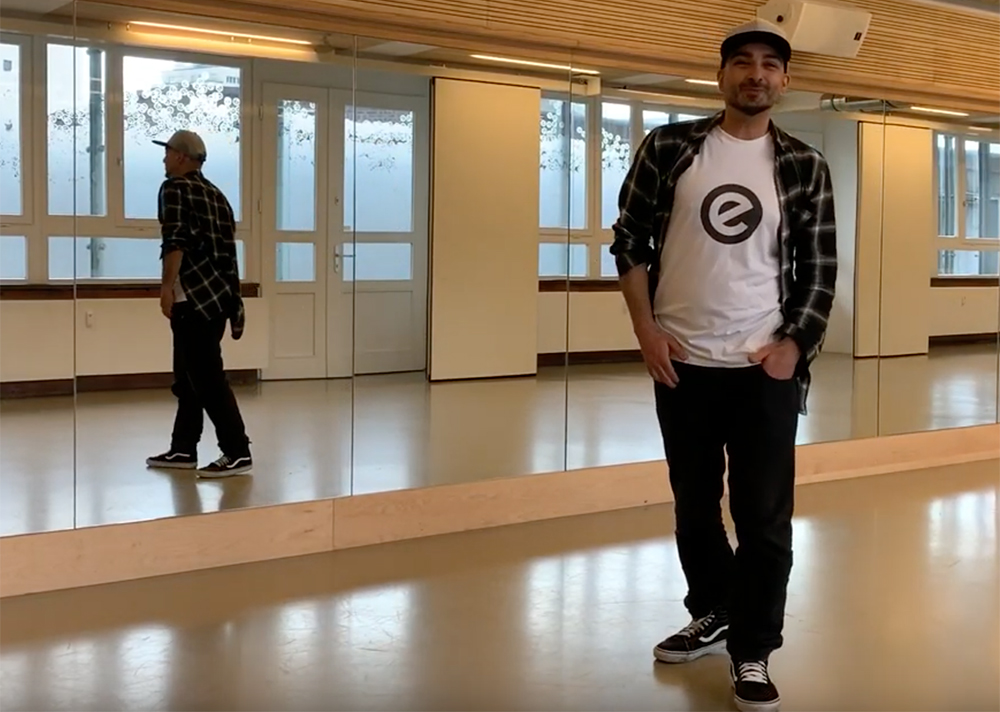 Resa Irandust Mr. Reese Urban Styles HipHop Tanz Online Tutorial Workshop Esche Jugendkunsthaus