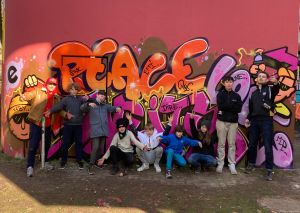 Graffiti Workshop Ferien Esche Jugendkunsthaus Beat Boy Delles