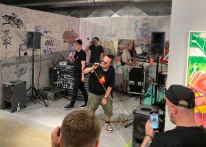 QVARTR Word up Sebó DareDarell Sam U-L Rap HipHop Esche Jugendkunsthaus