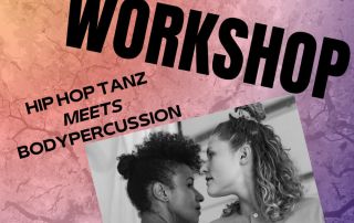 HipHop Body Percussion Workshop Sarah Lasaki Nadja Häussler Esche Jugendkunsthaus