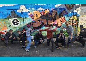 Graffiti Freiwillige Feuerwehr Altona Esche Jugendkunsthaus