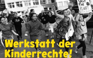 Werkstatt der Kinderrechte Workshop Ferien KinderKinder Esche Jugendkunsthaus