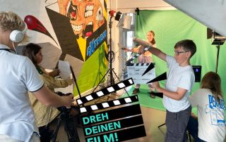 DREH DEINEN FILM Workshop Kurs Ferien März Esche Jugendkunsthaus