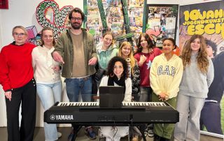 All Tones Klavier Haspa Spende Peter-Maehlmann-Stiftung Esche Jugendkunsthaus